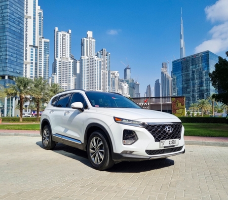 Hyundai Santa Fe 2020 for rent in Dubai