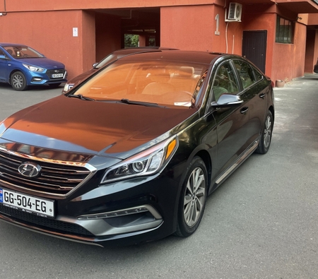 Hyundai Sonata 2014 for rent in Tbilisi