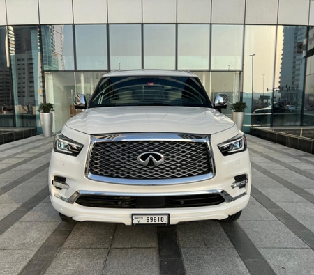 Infiniti QX80 2021 for rent in Дубай