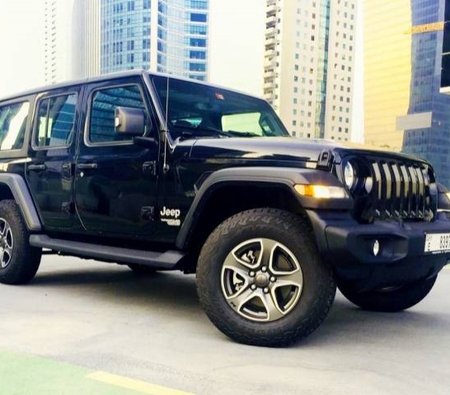 Jeep Wrangler 2020 for rent in Дубай