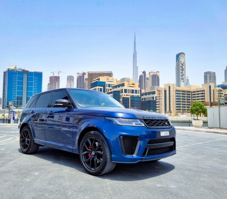 Land Rover Range Rover Sport SVR 2021 for rent in Дубай