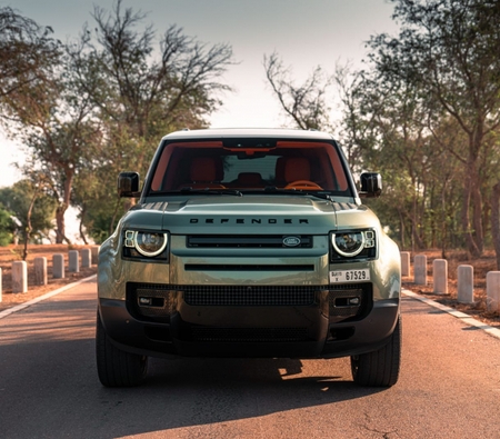 Land Rover Defender V6 2022 for rent in Abu Dhabi