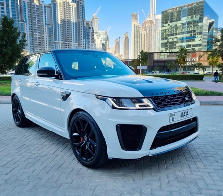 Land Rover Range Rover Sport SVR 2020 for rent in Abu Dhabi
