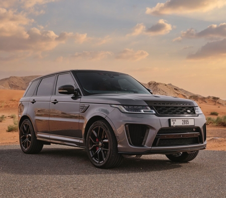 Land Rover Range Rover Sport SVR 2020 for rent in Dubai