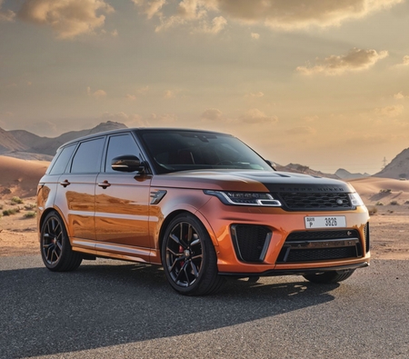Land Rover Range Rover Sport SVR 2021 for rent in 迪拜