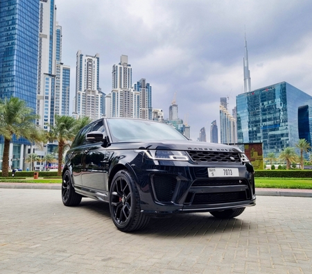 Land Rover Range Rover Sport SVR 2022 for rent in دبي