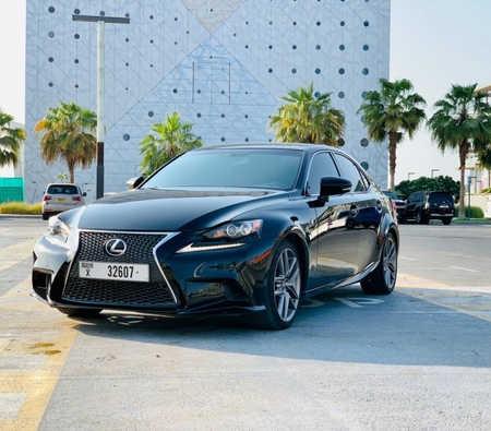Lexus IS Series 2017 for rent in Дубай