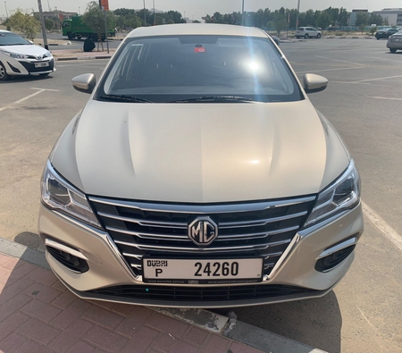 MG 5 2022 for rent in Dubai