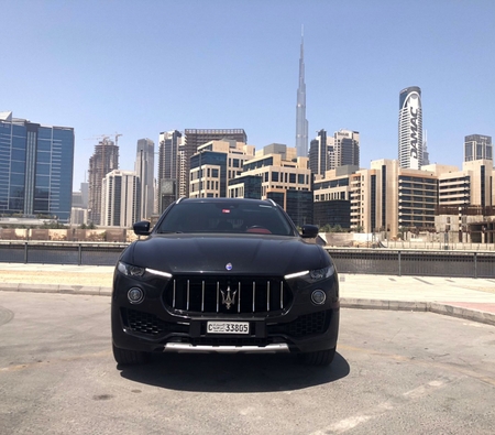 Maserati Levante 2018 for rent in Дубай