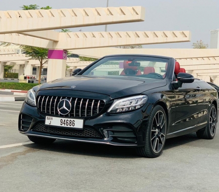 Mercedes Benz C300 Convertible 2021 for rent in دبي