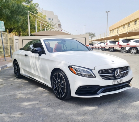 Mercedes Benz C300 Convertible 2020 for rent in دبي