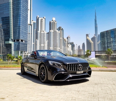 Mercedes Benz S560 Convertible 2019 for rent in Dubai