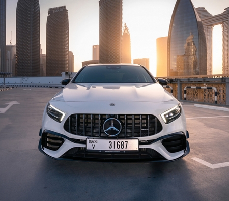 Mercedes Benz AMG A45 2021 for rent in دبي