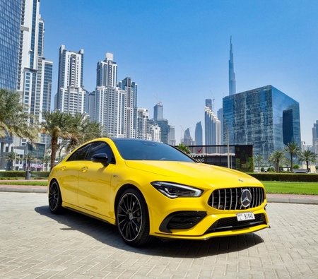 Mercedes Benz AMG CLA 35 2021 for rent in دبي