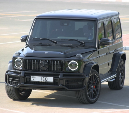 Mercedes Benz AMG G63 Double Night Package 2022 for rent in دبي