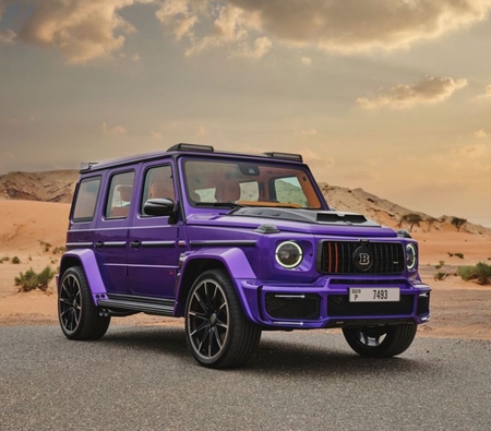 Mercedes Benz Brabus AMG G63 700 Widestar 2021 for rent in 阿布扎比