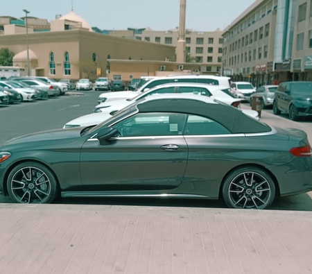 Mercedes Benz C300 Convertible 2021 for rent in دبي