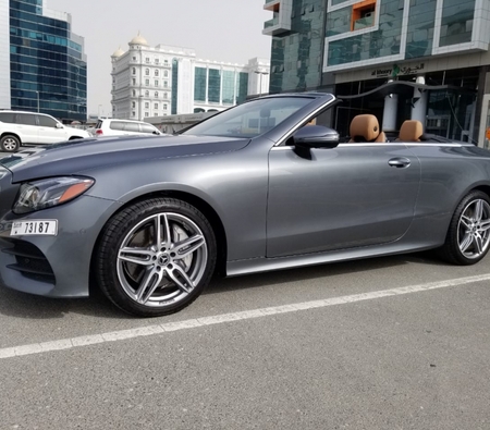 Mercedes Benz E450 Convertible 2019 for rent in دبي