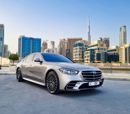 Mercedes Benz S500 2021 for rent in Abu Dhabi