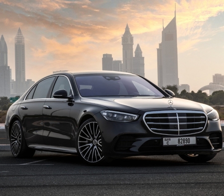 Mercedes Benz S500 2021 for rent in Abu Dhabi