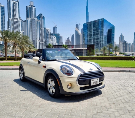 Mini Cooper Convertible 2019 for rent in Dubai