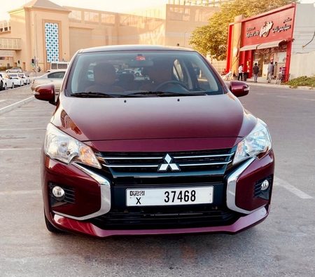 Mitsubishi Attrage 2021 for rent in دبي