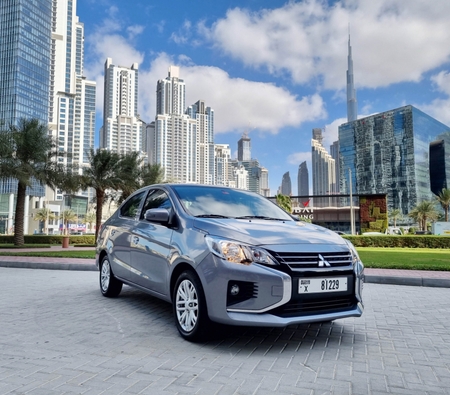 Mitsubishi Attrage 2022 for rent in Sharjah