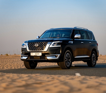 Nissan Patrol Platinum 2022 for rent in دبي