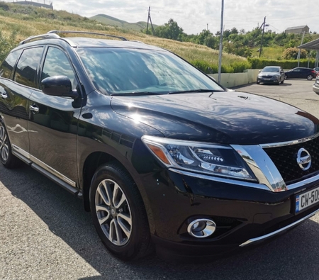 Nissan Pathfinder 2015 for rent in Tbilisi