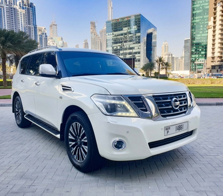 Nissan Patrol Platinum 2017 for rent in Дубай