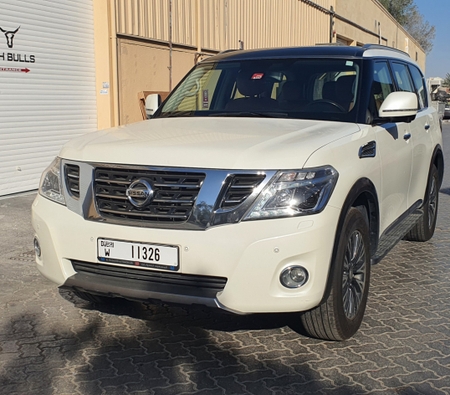 Nissan Patrol Platinum 2019 for rent in دبي
