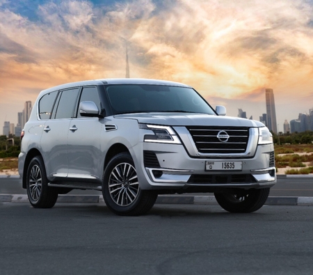 Nissan Patrol Platinum 2021 for rent in Abu Dhabi