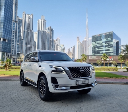 Nissan Patrol Platinum 2022 for rent in دبي