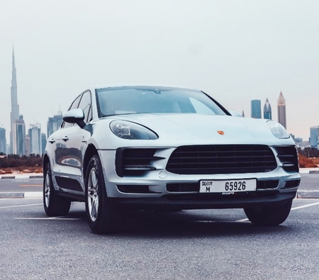 Porsche Macan Turbo 2021 for rent in Abu Dhabi
