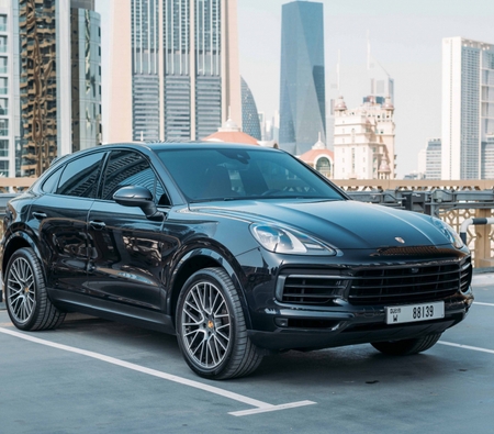 Porsche Cayenne Coupe 2020 for rent in دبي