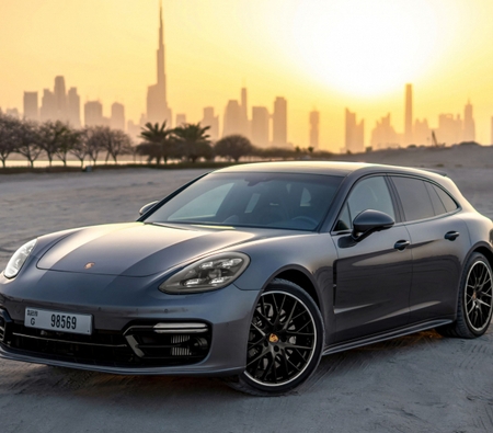 Porsche Panamera Turbo S 2018 for rent in دبي