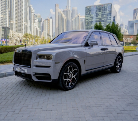 Rolls Royce Schwarzes Cullinan-Abzeichen 2022
