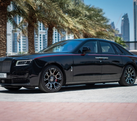 Rolls Royce Ghost Black Badge 2022 for rent in Дубай