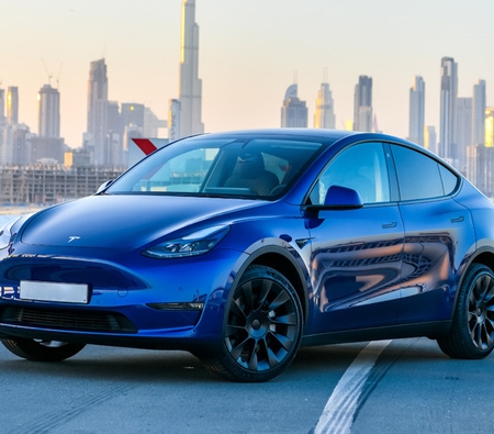 Tesla Model Y Long Range 2022 for rent in Dubai