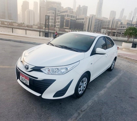 Toyota Yaris Sedan 2019 for rent in Дубай