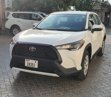 Toyota Corolla Cross 2022 for rent in دبي