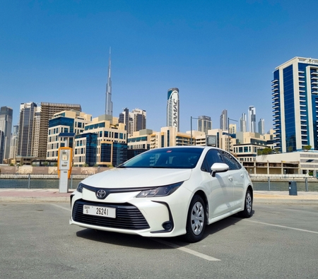 Toyota Corolla 2021 for rent in Abu Dabi