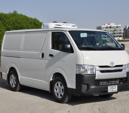 Toyota Hiace Chiller Van 2021 for rent in Dubaï