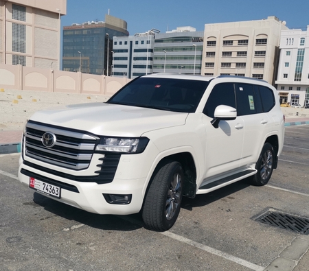 Toyota Land Cruiser GXR V6 2022 for rent in Abu Dhabi