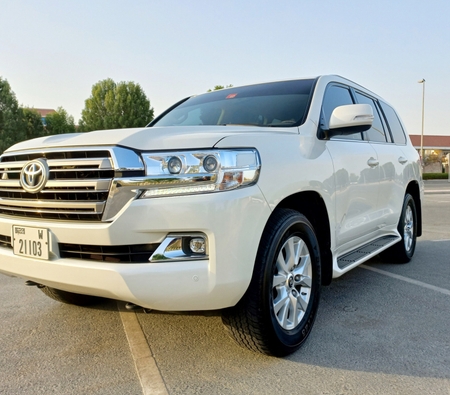 Toyota Land Cruiser EXR V8 2019 for rent in Sharjah