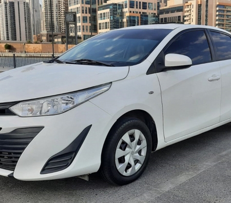 Toyota Yaris Sedan 2018 for rent in Dubai