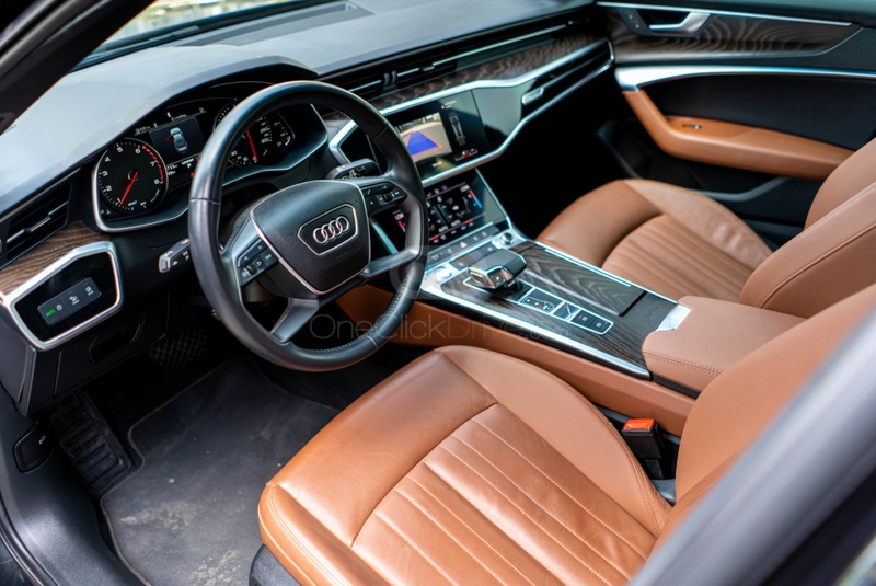 Black Audi A6 2020