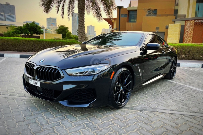 Black BMW 840i Gran Coupe 2021