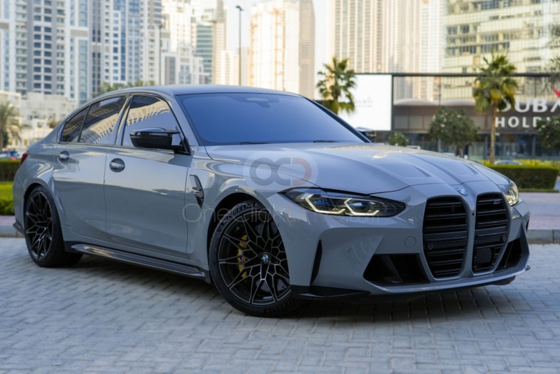 Gray BMW M3 Competition 2021