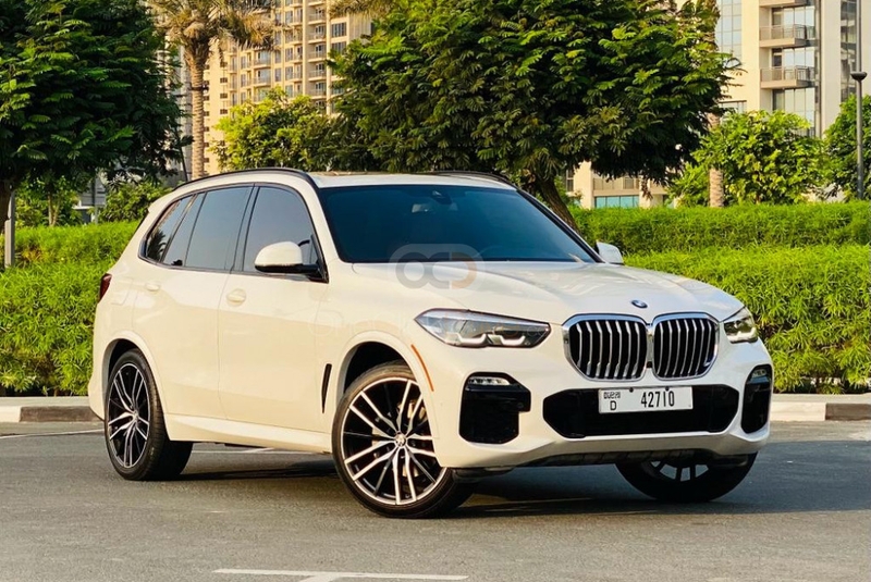 White BMW X5 2019